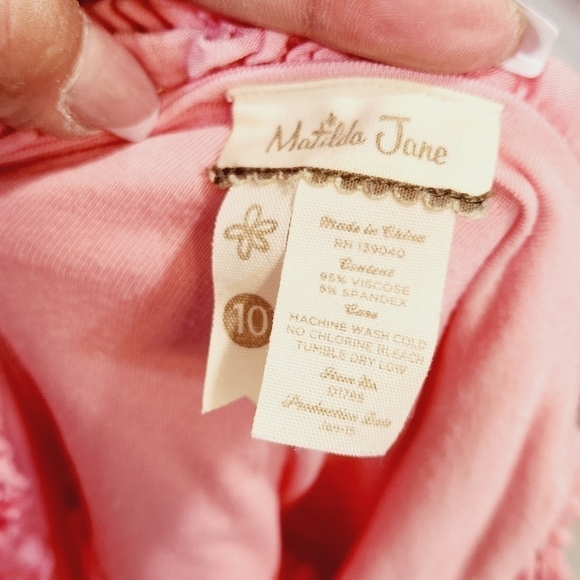 Matilda Jane Happy & Free Dune Buggy Emilia Dress Size 10 - Picture 5 of 6